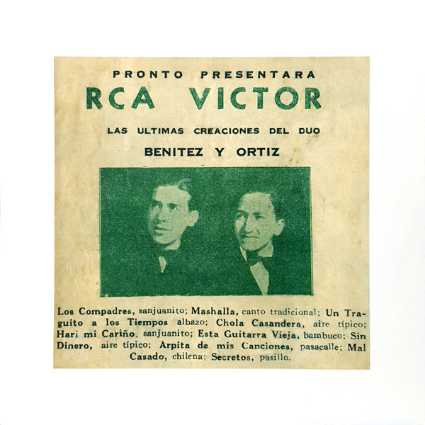 Benítez & Valencia* : Impossible Love Songs From Sixties Quito (2xLP, Comp, Mono)