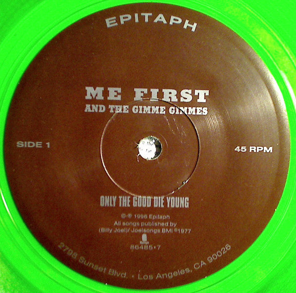 Me First And The Gimme Gimmes : Billy (7", Gre)