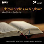 the album cover for Klaus Mertens - Telemannisches Gesangbuch