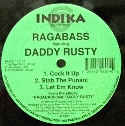 Daddy Rusty : Ragabass Feat. Daddy Rusty (12")