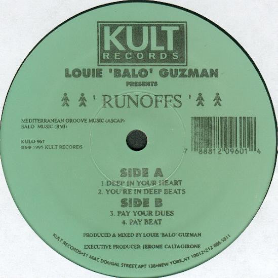 Louie "Balo" Guzman : Runoffs (12")