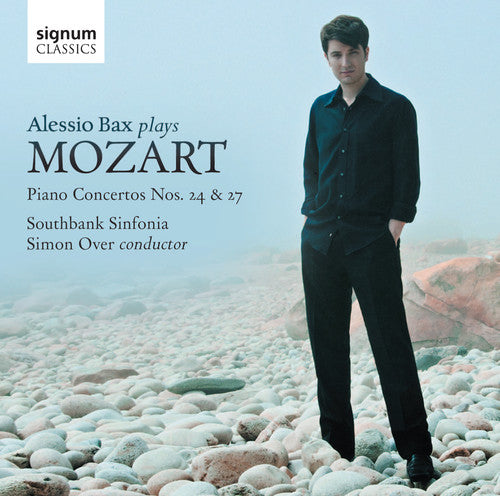the album cover for Alessio Bax - Alessio Bax Plays Mozart