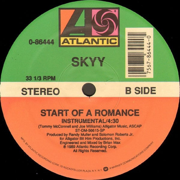 Skyy : Start Of A Romance (12", Single, Spe)