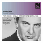 the album cover for Verdi / Rysankek / Resnik / Cso / Reiner - Messa de Requiem