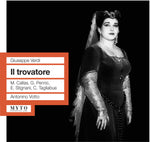 the album cover for Verdi / Callas / Penno / Votto - Il Trovatore