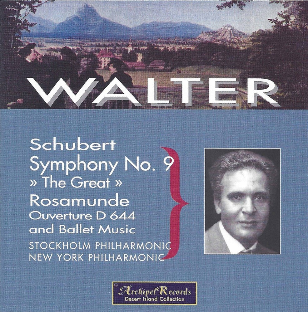 the album cover for Schubert / Walter - Sym 9