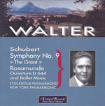 the album cover for Schubert / Walter - Sym 9