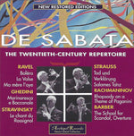the album cover for Barber / De Sabata - De Sabata Dirigiert 20. Jahrhu