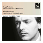 the album cover for Czech Philharmonic Orchestra - Pno Con 3 Schumann