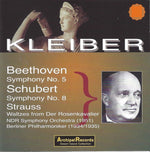 the album cover for Beethoven / Kleiber - Sinfonie 5 Schubert 8
