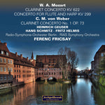 the album cover for Radio Symphonie Orchester Berlin - Klarinettenkonzert Flotenkonz