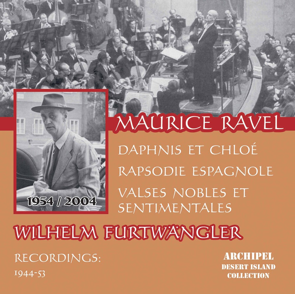 the album cover for Ravel / Furtwangler - Daphnis Et Chloe Rapsodie