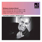 the album cover for CLIFFORD CURZON - Klavierkonzerte 23 & 20