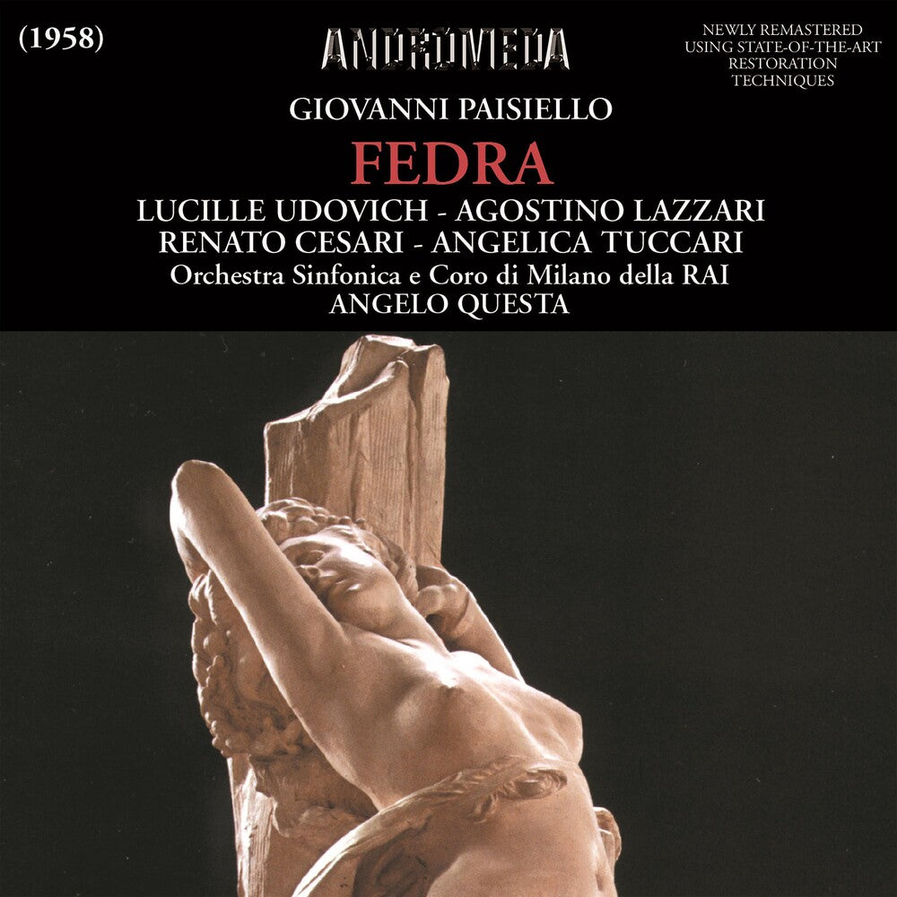 the album cover for Paisiello - Fedra