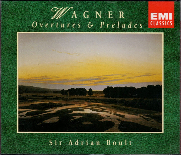 Wagner*, Sir Adrian Boult : Overtures & Preludes (2xCD, Comp, RE, RM)