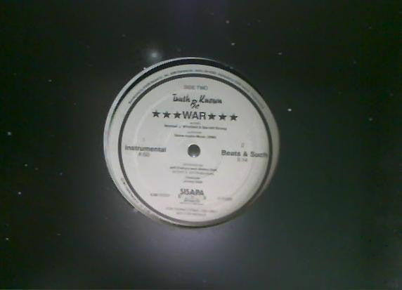 Truth Be Known (2) : War (12", Promo)