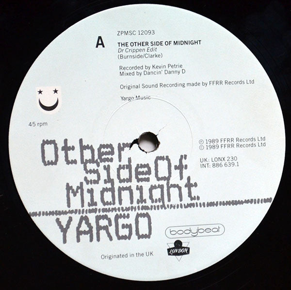 Yargo : The Other Side Of Midnight (12")