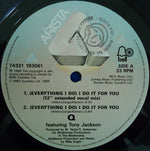 Q (11) featuring Tony Jackson : (Everything I Do) I Do It For You (12")