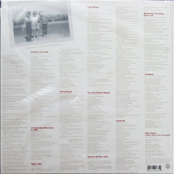 Rickie Lee Jones : Rickie Lee Jones (LP, Album, RE, RM, 180)