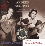 the album cover for Andrés Segovia - His Contemporaries 3