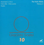 the album cover for Weiping Lin - Works for Violin