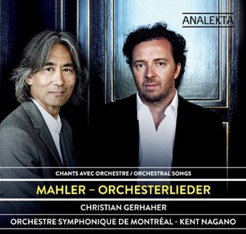 the album cover for Orchestre symphonique de Montreal - Mahler-Orchesterlieder