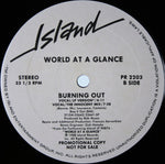 World At A Glance : Burning Out (12", Promo)