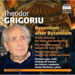 the album cover for Sherban Lupu - Byzantium After Byzantium
