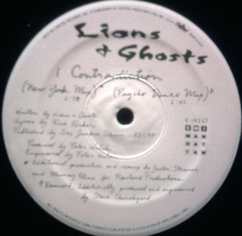 Lions & Ghosts : Contradiction (12")