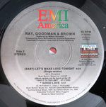 Ray, Goodman & Brown : (Baby) Let's Make Love Tonight (12")