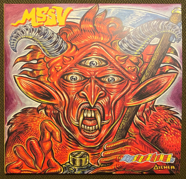 MSSV : The Scott Aicher EP (7", EP, Ltd, Blu)