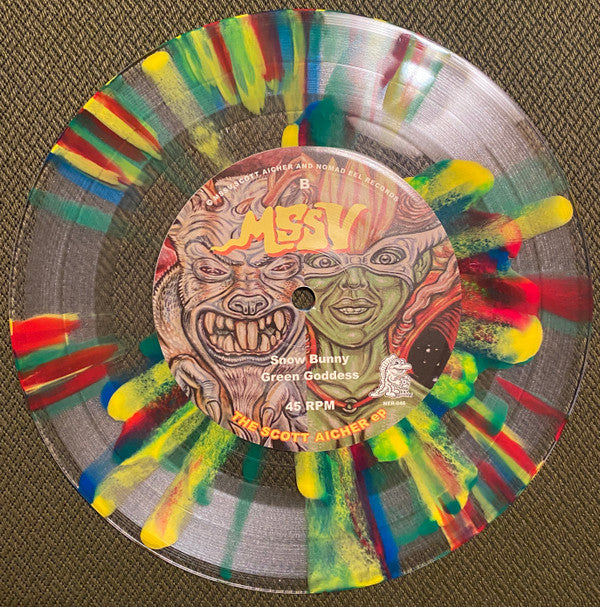 MSSV : The Scott Aicher EP (7", EP, Ltd, Blu)