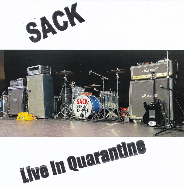 Sack (3) : Live In Quarantine (7", Ltd, Bur)