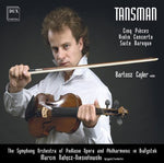 the album cover for Tansman / Cajler / Orch Podlasie Phil / Niesiotows - Clinq Pieces / Violin Concerto / Suite Baroque