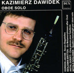 the album cover for Jacob / Britten / Szalonek / Dawidek / Oboe - Cyclic Form for Oboe Solo