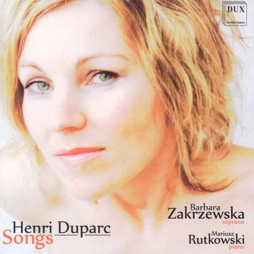 the album cover for Duparc / Zakrzewska / Rutkowski - Songs