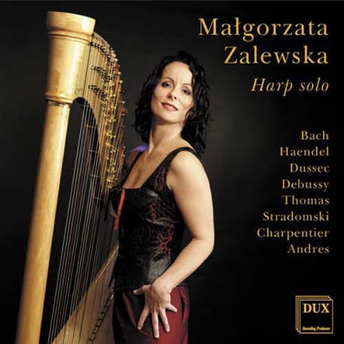 the album cover for Bach / Malgorzata Zalewska - Harp Solo