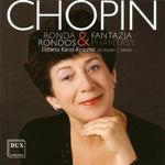 the album cover for Karas-Elzbieta Krasztel - Rondos & Fantazia