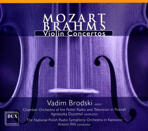 the album cover for Vadim Brodski - Masterpieces for Violin & Orchestra 1