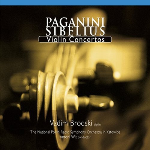 the album cover for Vadim Brodski - Masterpieces for Violin & Orchestra 2