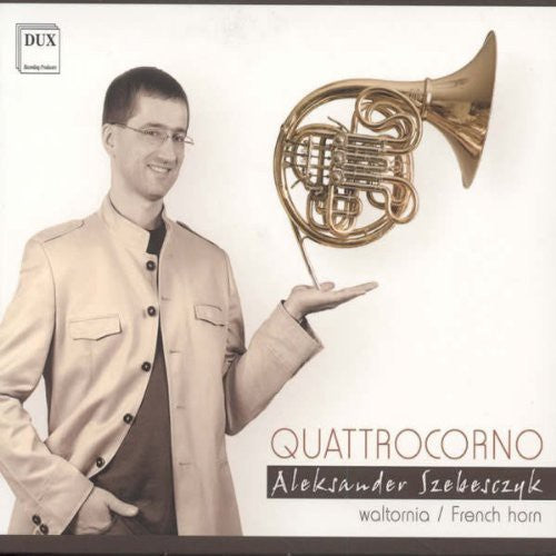the album cover for Weber / Szebesczyk - Quattrocorno