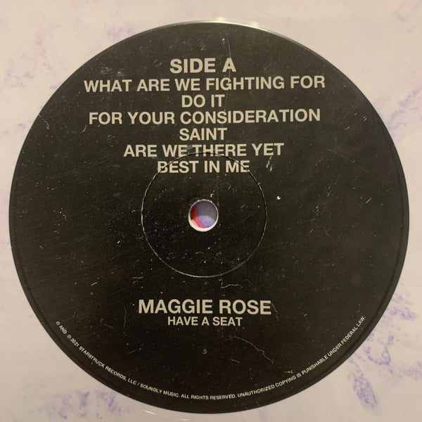 Maggie Rose : Have A Seat (LP, Album, Whi)