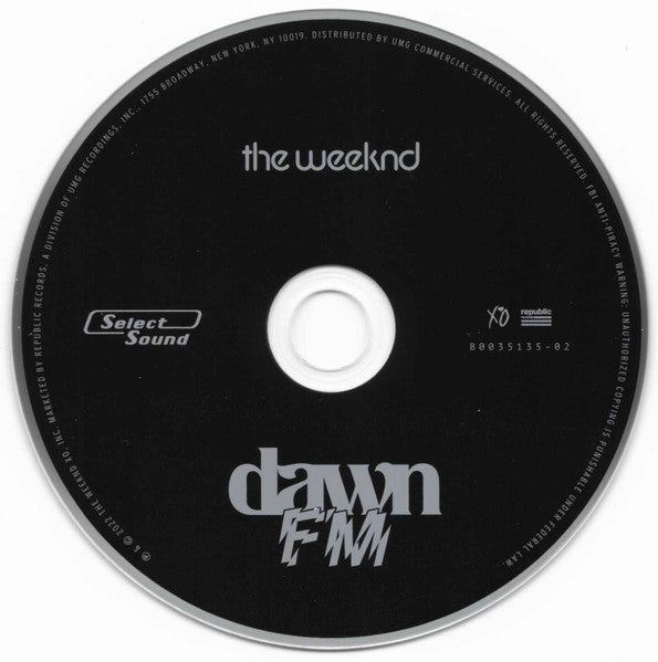 The Weeknd : Dawn FM (CD, Album, Ltd, Sig)