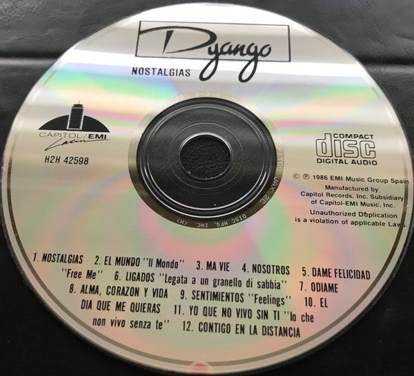 Dyango : Nostalgias (CD, Album)
