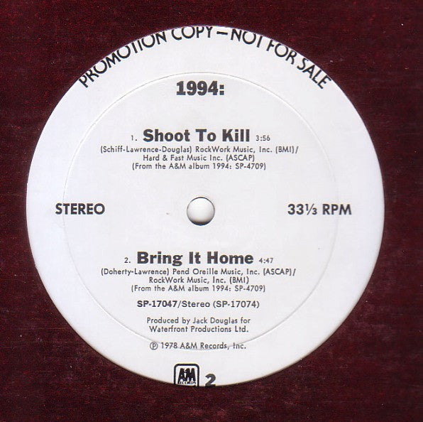 1994: : Once Again (12", Promo)