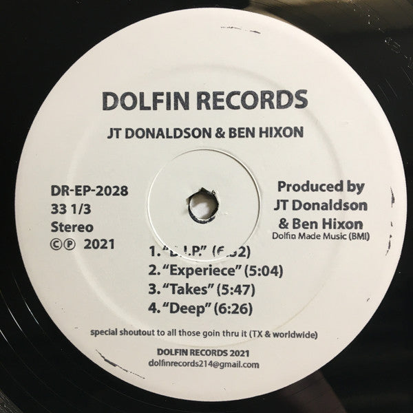 J.T. Donaldson & Ben Hixon : DR-EP-2028 (12", EP, W/Lbl, Sta)