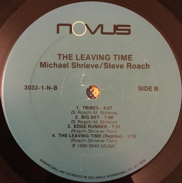 Michael Shrieve, Steve Roach : The Leaving Time (LP, Album)