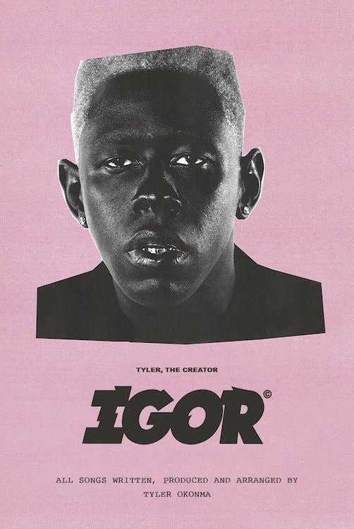 Tyler TC Igor Album Cover Rap Hip-Hop Music Poster