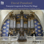 the album cover for Couperin / David Ponsford - French Organ Music 1