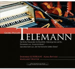 the album cover for Telemann / Ensemble Luxurians / Rotaru - Trio Sonatas For Recorder